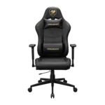 COUGAR PRYME Gold PVC Leather Gaming Chair – product view