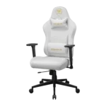 COUGAR PRYME White PVC Leather Gaming Chair – detail view