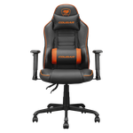 COUGAR Fusion S Gaming Chair – Black-Orange – product view