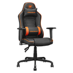 COUGAR Fusion S Gaming Chair – Black-Orange – detail view