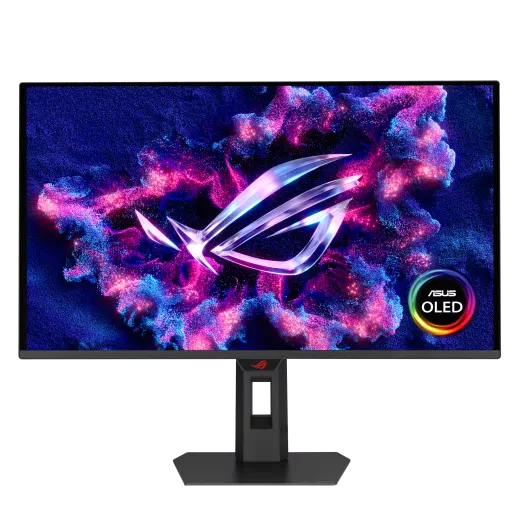 ASUS XG27AQDNG monitor and stand
