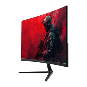 GAMEON GOC24F120VA black gaming monitor — opposite front view