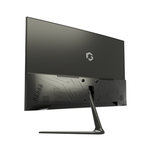GAMEON GOC24F120VA black gaming monitor — rear three-quarter view