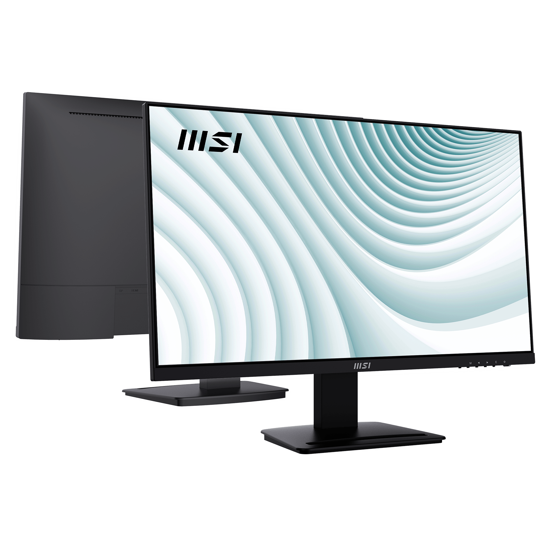 MSI PRO MP273A monitor and stand