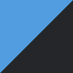 Nightfall Blue - blue and black color swatch