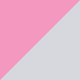 Whipped Pink - pink and light grey color swatch