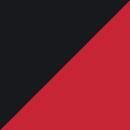 GFury G8193 Black/Red finish swatch