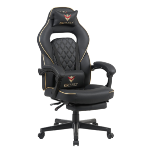 GFury GF-KW-G6404 Gaming Chair – Black/Gold – product view 1