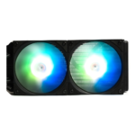 GFury HURRICAN GF-240 240mm ARGB Liquid CPU Cooler – Black – product view 2