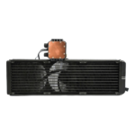 GFury HURRICAN GF-360 360mm ARGB Liquid CPU Cooler – Black – product view 1
