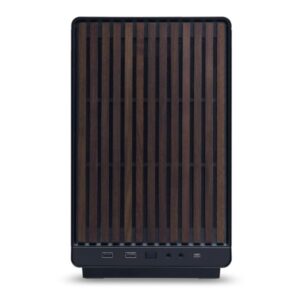 Lian Li DAN A3-mATX Wood/Glass Edition Case - Black - official product view 1