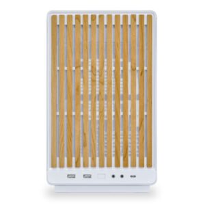 Lian Li DAN A3-mATX Wood/Glass Edition Case - White - official product view 1