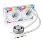 Lian Li Galahad 240mm UNI FAN SL120 Edition AIO - White - official product view 1