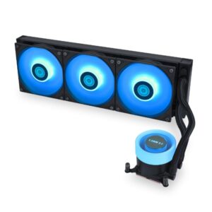 Lian Li Galahad II Lite 360mm RGB AIO CPU Cooler - Black - official product view 1