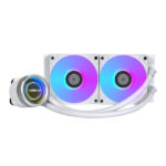 Lian Li Galahad II Trinity 240mm ARGB AIO CPU Cooler - White - official product view 1