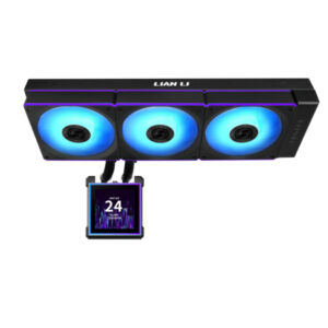 Lian Li HydroShift II LCD-S 360CL AIO CPU Cooler - Black - official product view 1