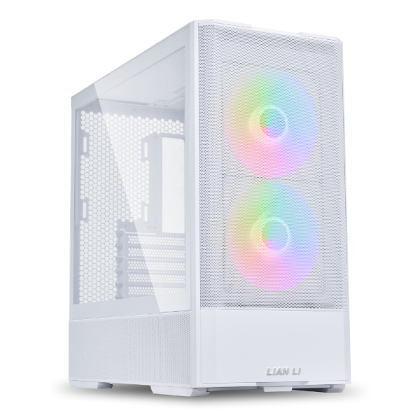 Lian Li LANCOOL 207 Mid-Tower PC Case - White - official product view 1