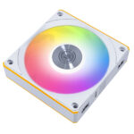 Lian Li UNI FAN CL Wireless 120mm 3-Pack with Controller - White - official product view 2