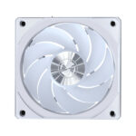 Lian Li UNI FAN CL Wireless Reverse 120mm 3-Pack with Controller - White - official product view 1