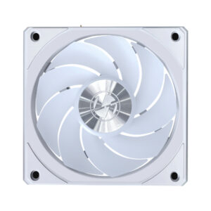 Lian Li UNI FAN CL Wireless Reverse 120mm 3-Pack with Controller - White - official product view 1