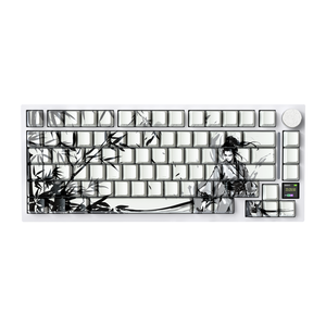 Attack Shark X820 ULTRA Tri-Mode Wireless 75% Gasket-Mounted Mechanical Gaming Keyboard – Dark Warrior — official product view