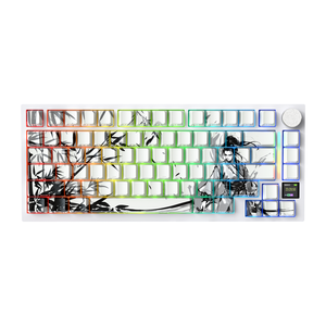 Attack Shark X820 ULTRA Tri-Mode Wireless 75% Gasket-Mounted Mechanical Gaming Keyboard – Dark Warrior — official additional product view 2