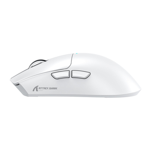 Attack Shark X11 Tri-Mode Wireless Gaming Mouse with Charging Dock – White — official additional product view 3