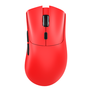 Attack Shark R1 Tri-Mode Wireless Gaming Mouse – Red — official product view