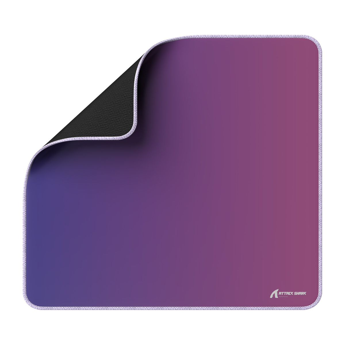 Attack Shark CM03 Rainbow-Coated Gaming Mousepad – Purple-blue Gradient — official product view