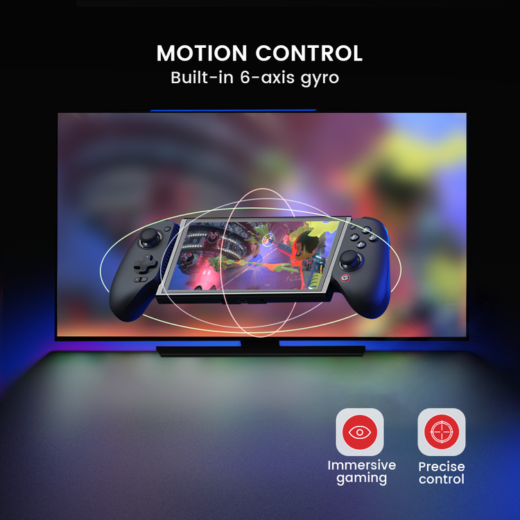 GameSir G8 Plus — Motion-control illustration