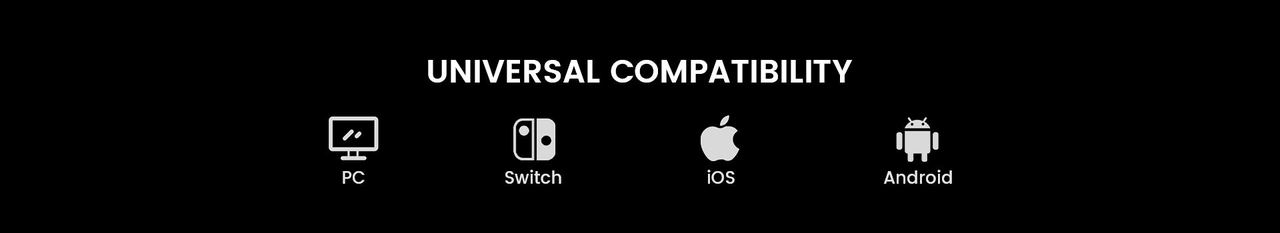 GameSir Cyclone 2 — Supported gaming platforms