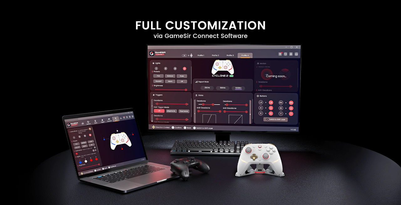 GameSir Cyclone 2 — GameSir Connect customization