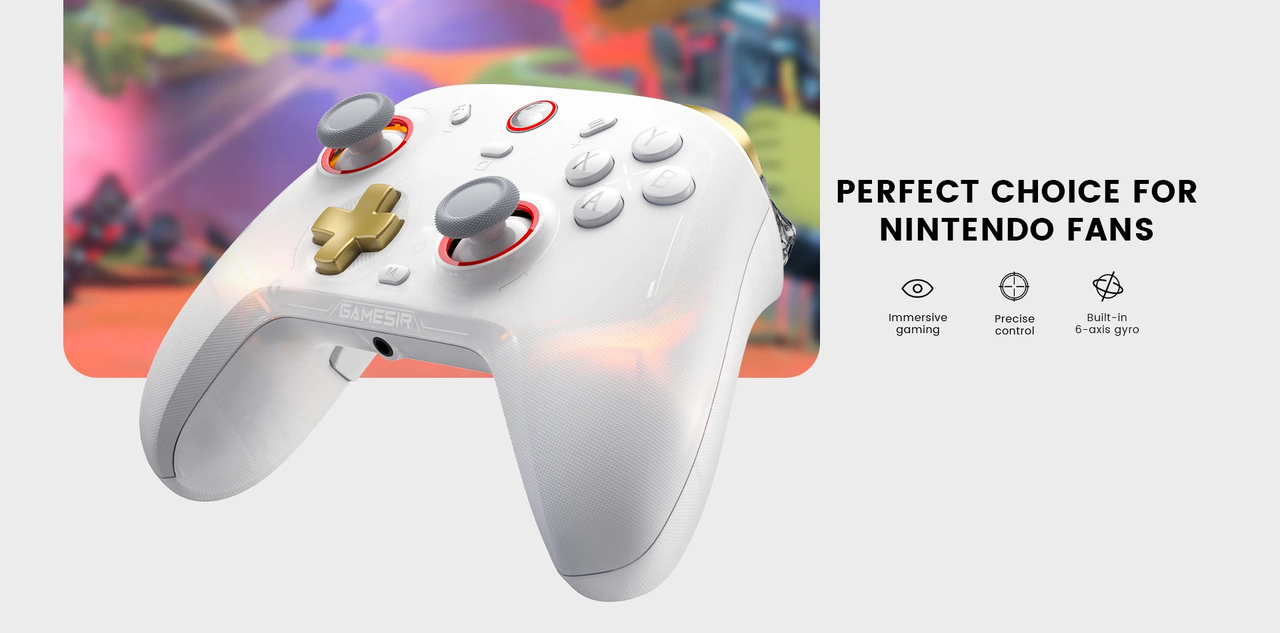 GameSir Cyclone 2 — Nintendo Switch motion-control illustration