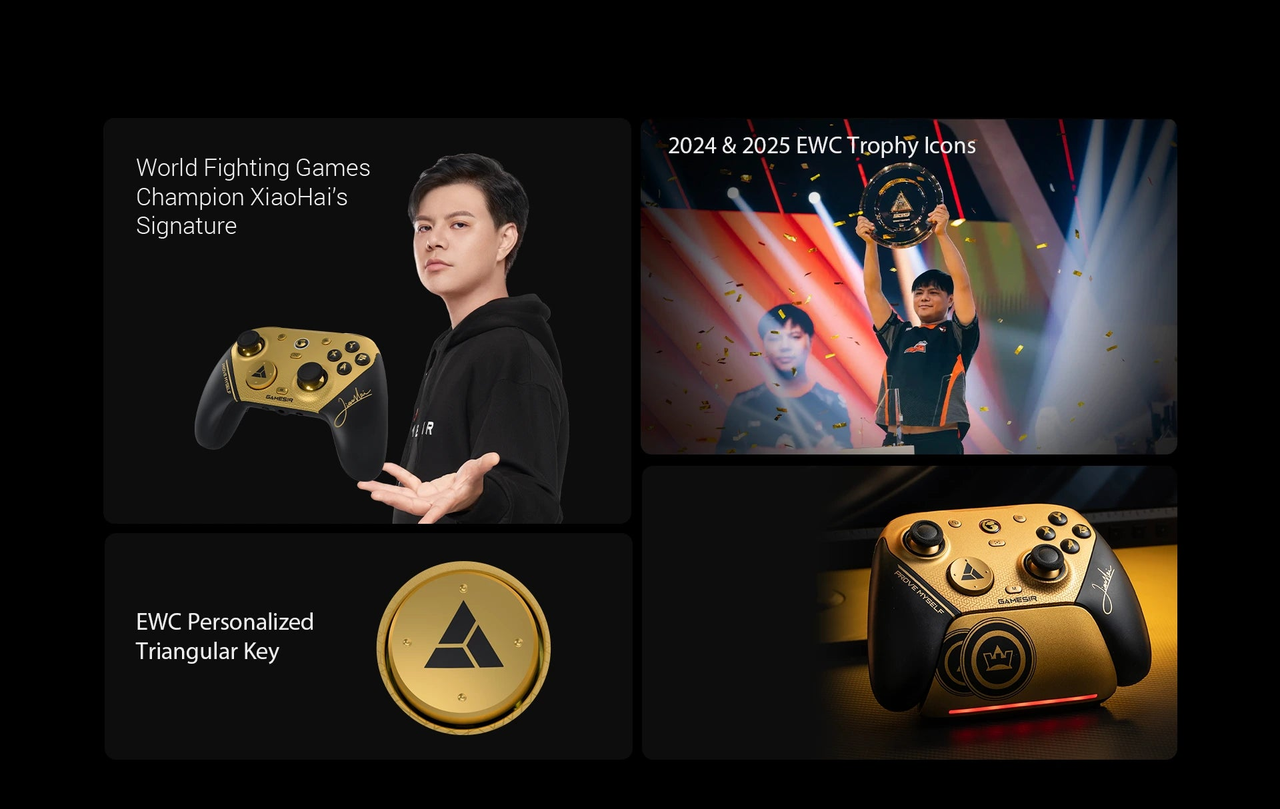 GameSir G7 Pro 8K PC Champion Edition — Champion edition details inspired by XiaoHai
