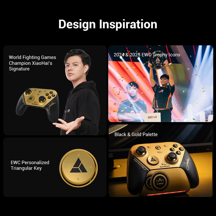 GameSir G7 Pro 8K PC Champion Edition — Champion edition details inspired by XiaoHai