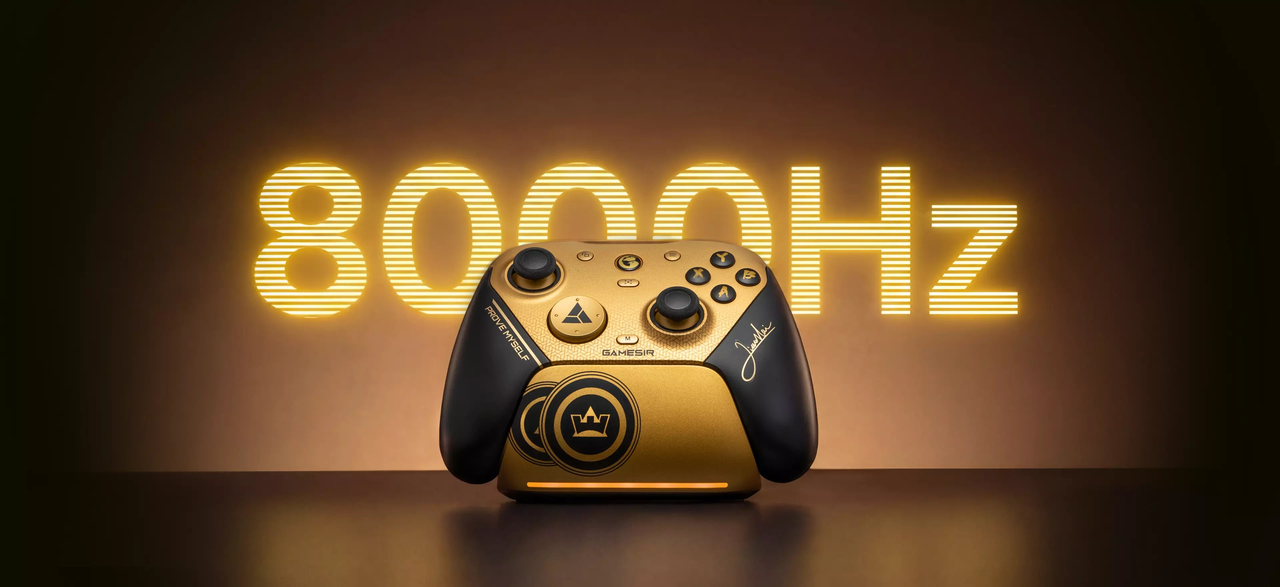 GameSir G7 Pro 8K PC Champion Edition — 8000Hz wired and receiver PC polling