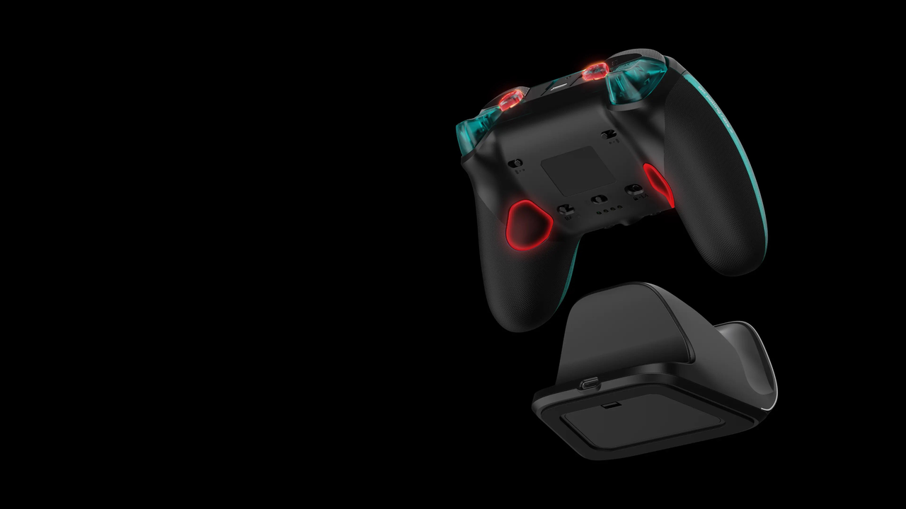 GameSir G7 Pro 8K PC Aimlabs Edition — Four remappable macro inputs