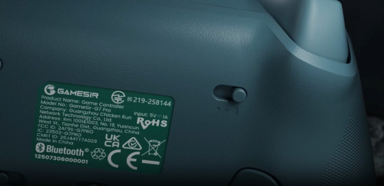GameSir G7 Pro WUCHANG Edition — Dual-mode trigger-stop switch