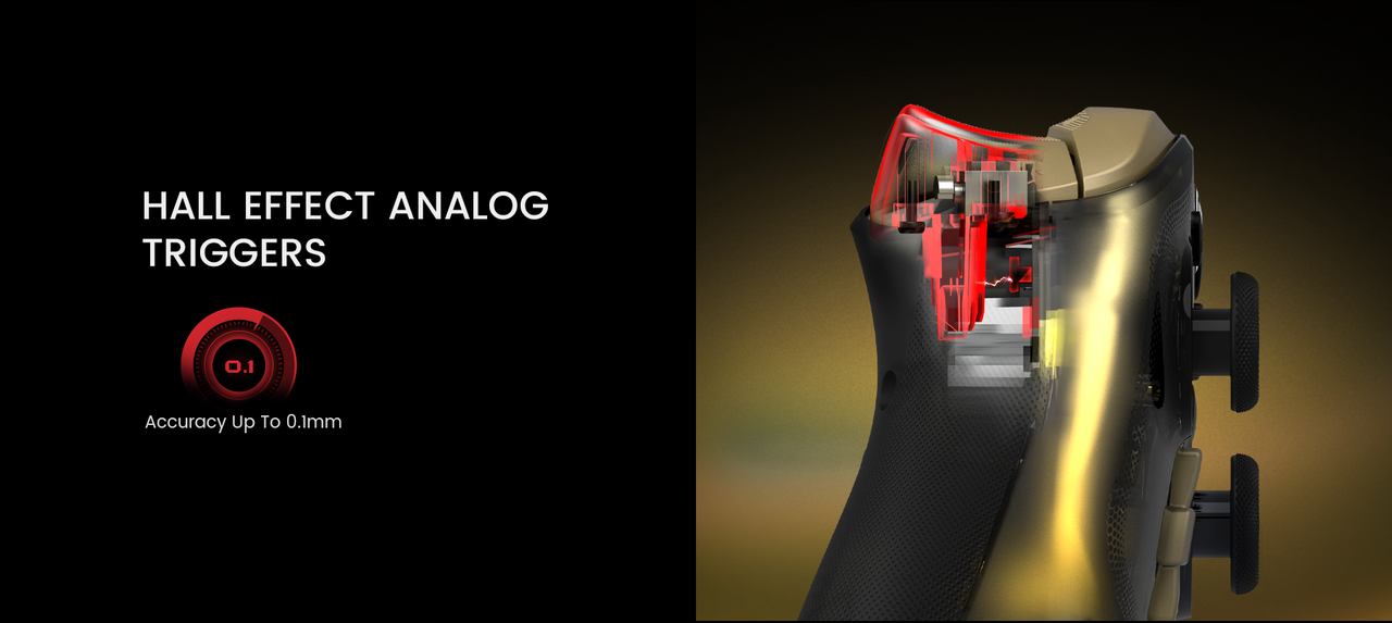 GameSir Kaleid Flux Xbox — Hall Effect analogue trigger mechanism