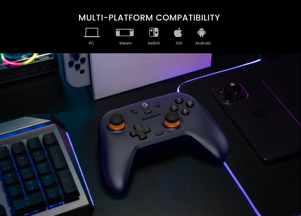 GameSir Nova Lite — Supported platforms illustration
