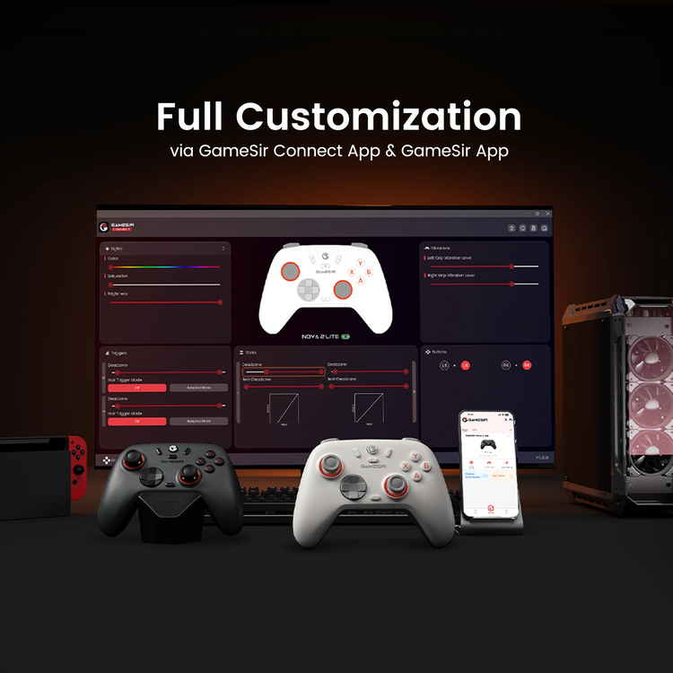 GameSir Nova Lite 2 — GameSir Connect and GameSir App customization