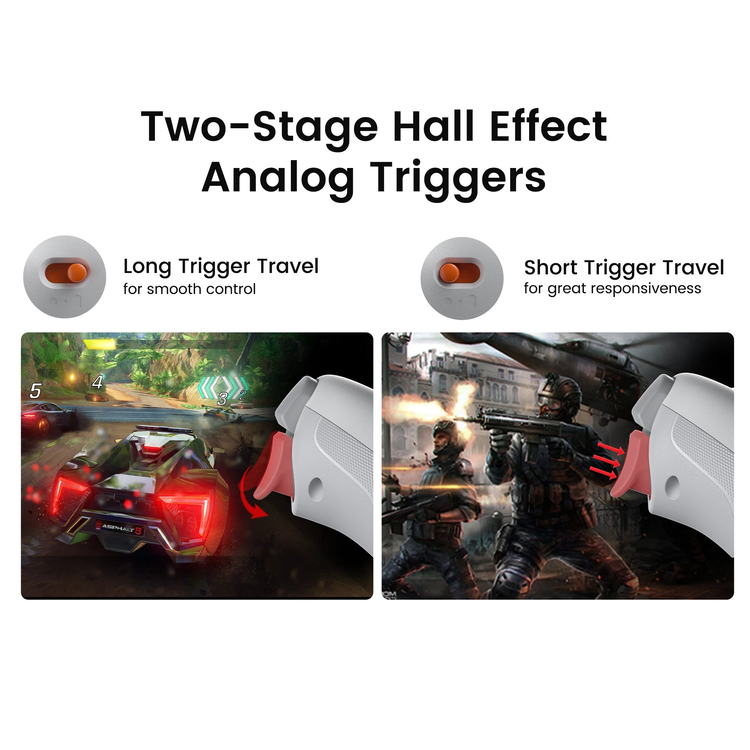 GameSir Nova Lite 2 — Two-stage trigger stops