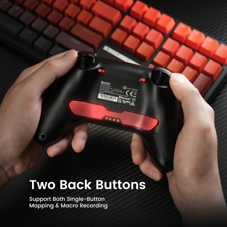 GameSir Nova Lite 2 — Mapping and macro recording with two rear buttons