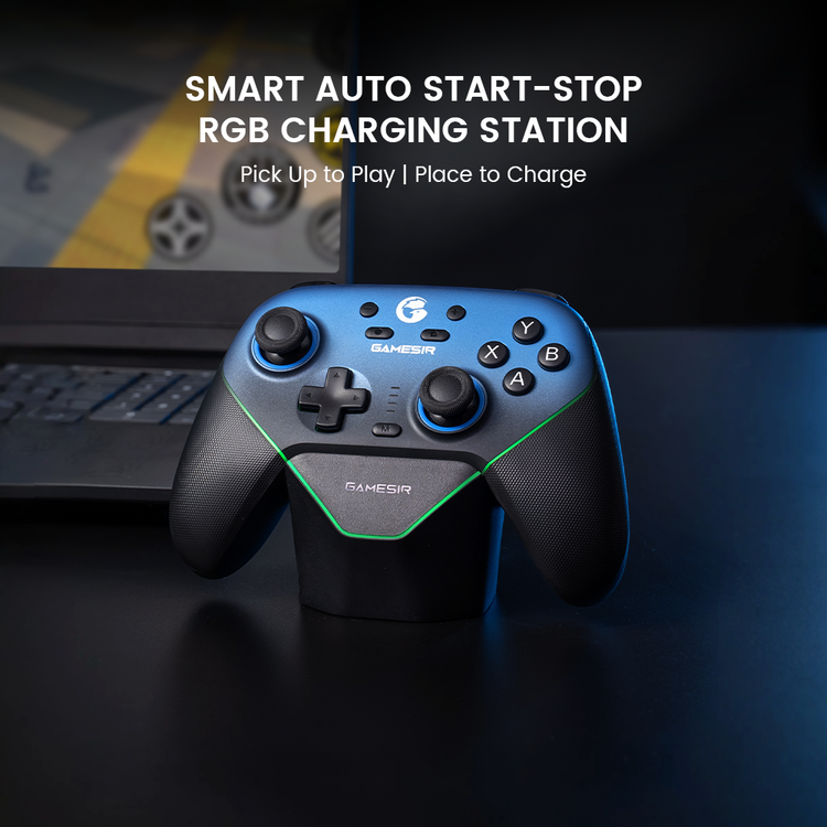 GameSir Super Nova — Super Nova smart charging dock illustration