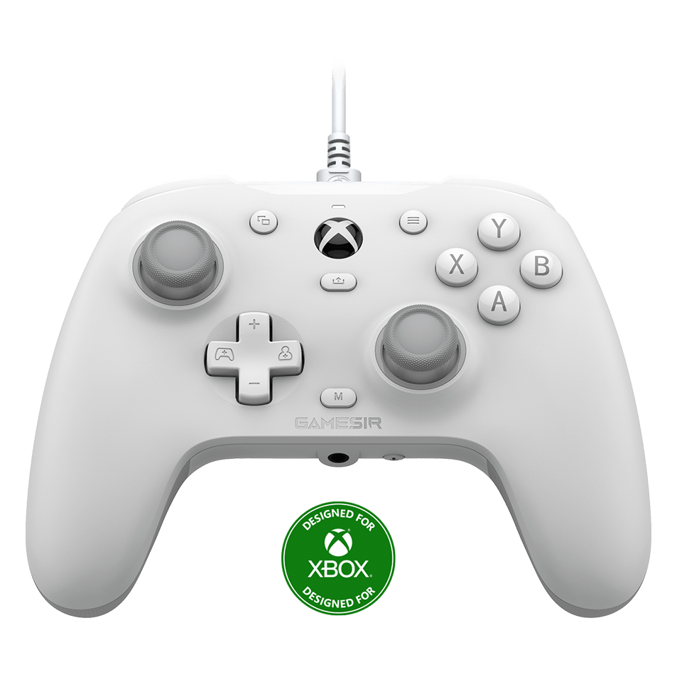 GameSir G7 HE Xbox Wired Controller - White official product view