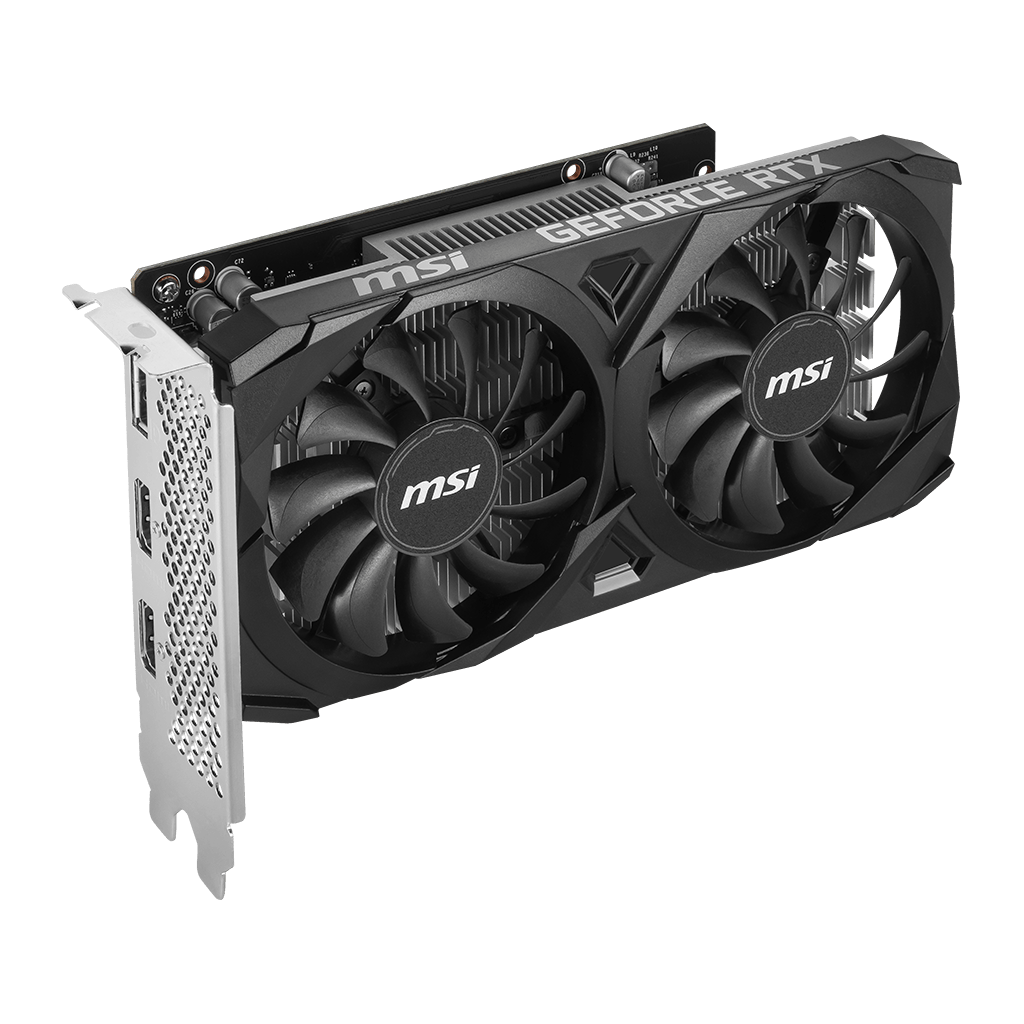 Official MSI GeForce RTX 3050 VENTUS 2X 6G OC product view 3