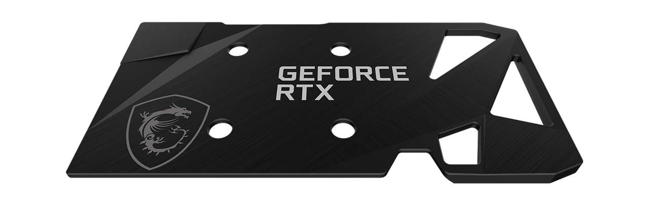 MSI GeForce RTX 3050 VENTUS 2X XS 8G OC Backplate illustration