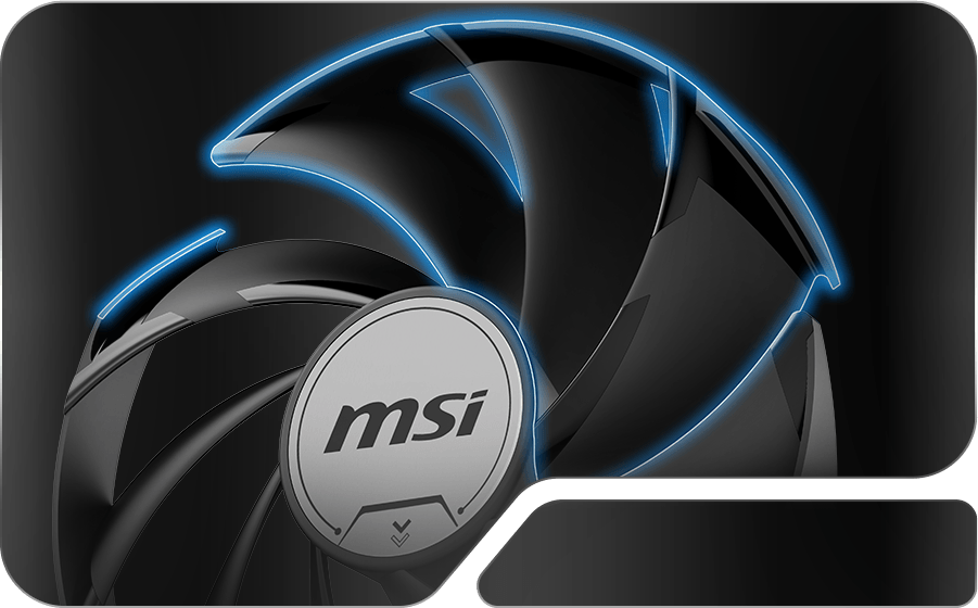 MSI GeForce RTX 5050 8G VENTUS 2X OC msi Torx Fan 5.0 illustration