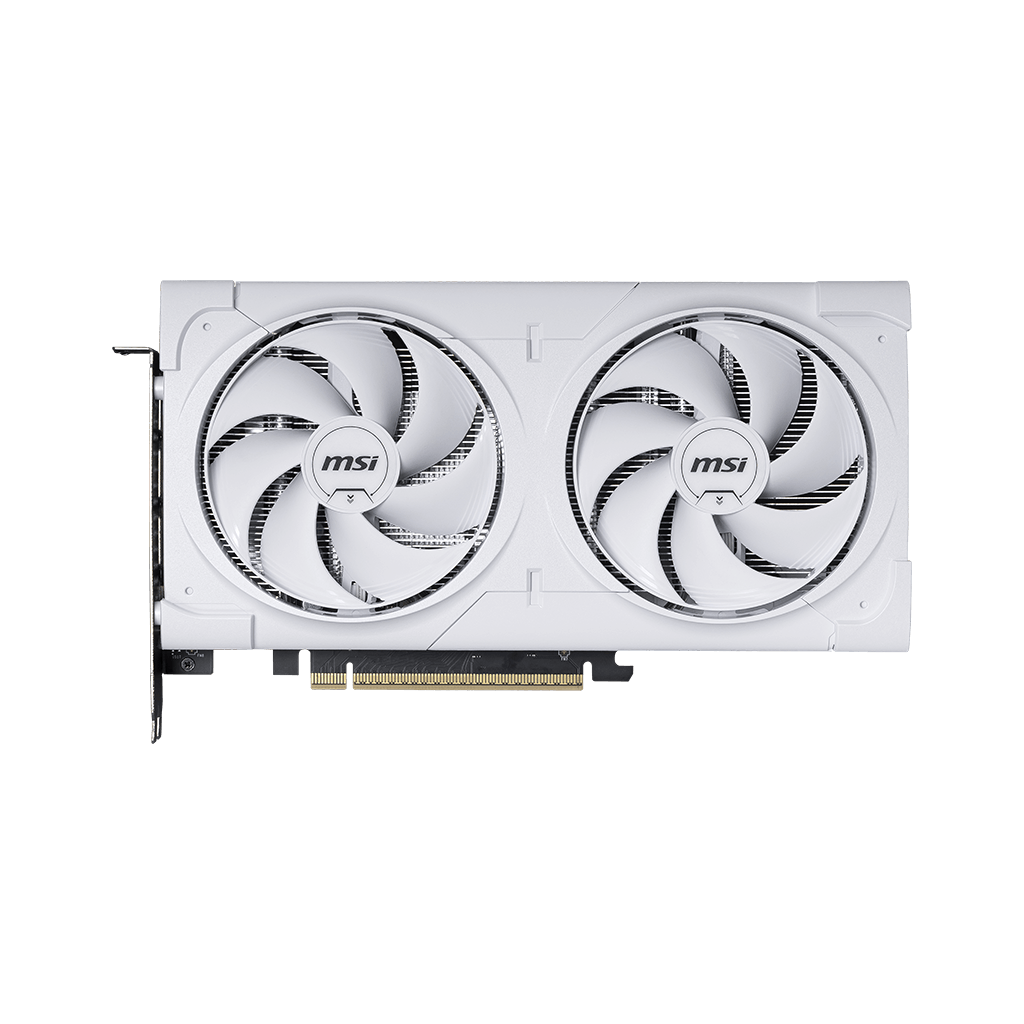 Official MSI GeForce RTX 5060 Ti 8G VENTUS 2X OC WHITE PLUS product view 2