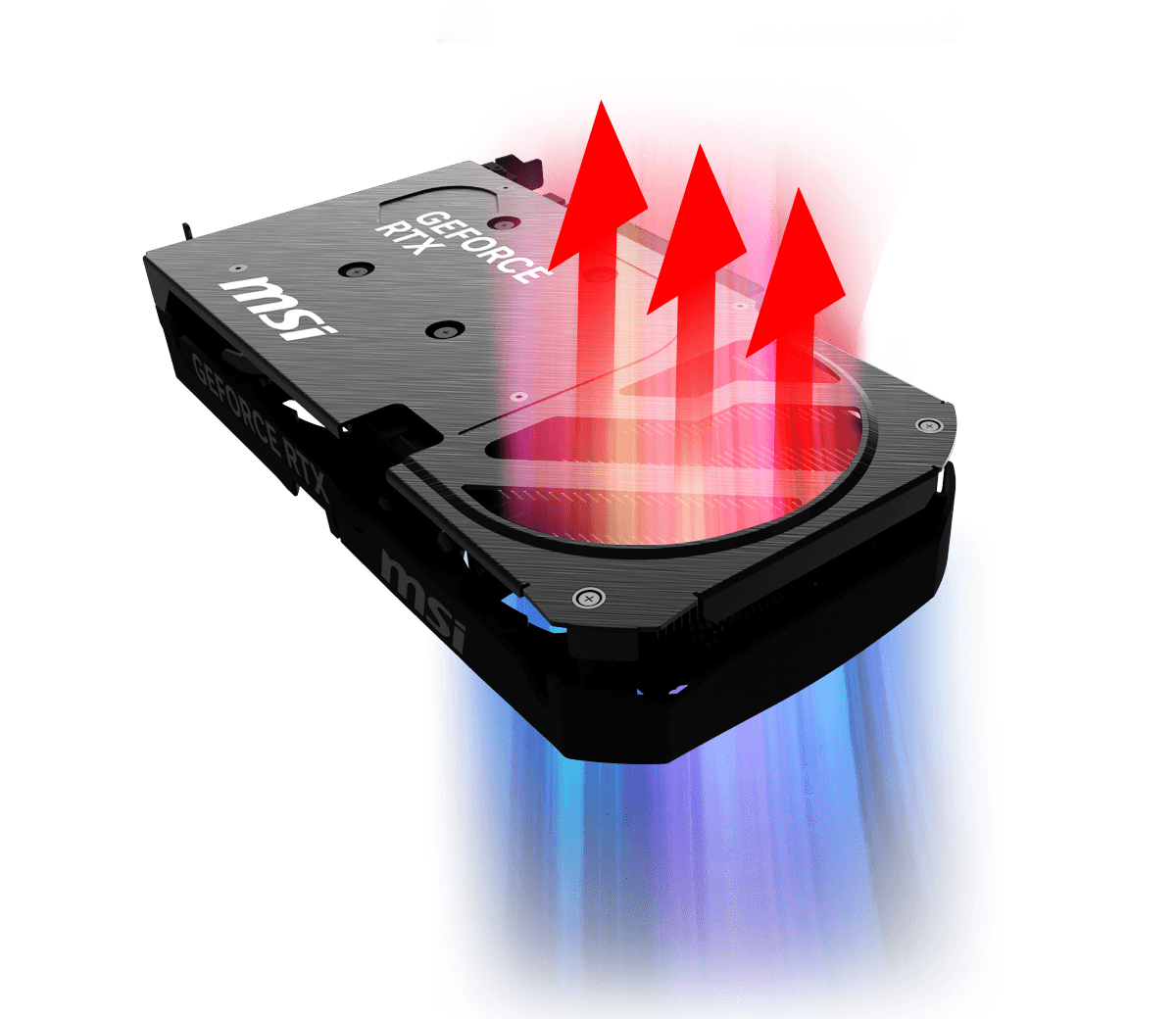 MSI GeForce RTX 5060 Ti 16G SHADOW 2X OC PLUS METAL BACKPLATE illustration